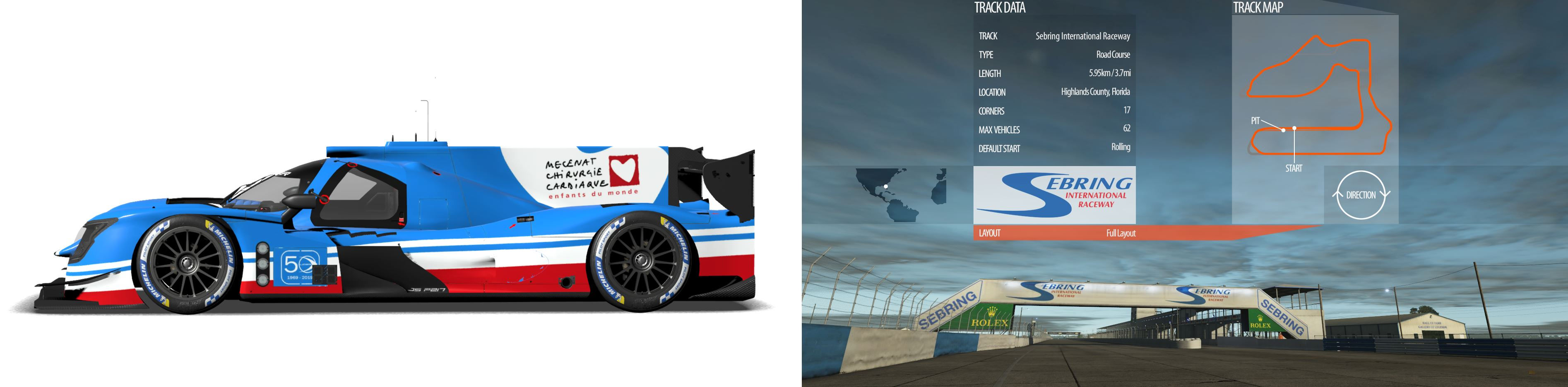 VEC S14 Ligier JSP217 - Sebring