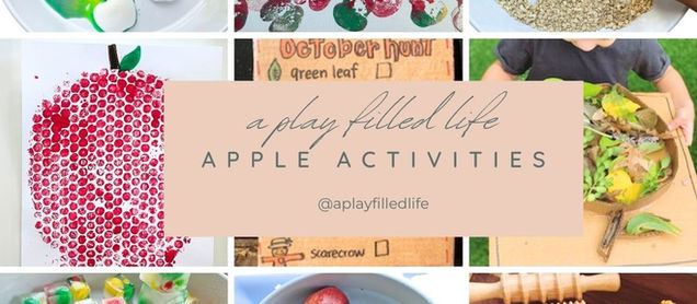 The Ultimate List of Apple Sensory Play and Learning Activities for Kids!