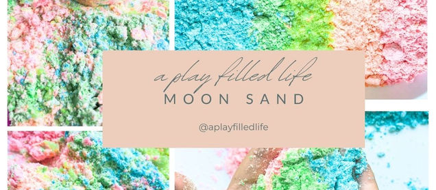 How to Make DIY Moon Sand at home!