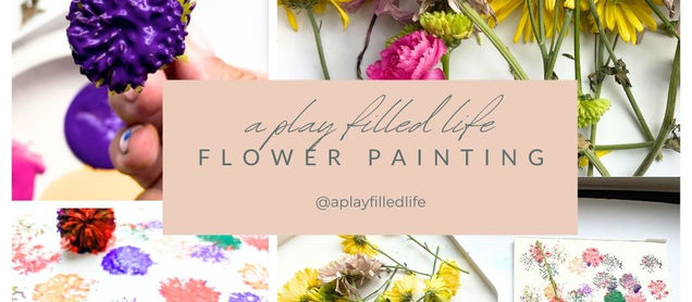 Flower Painting Process Art