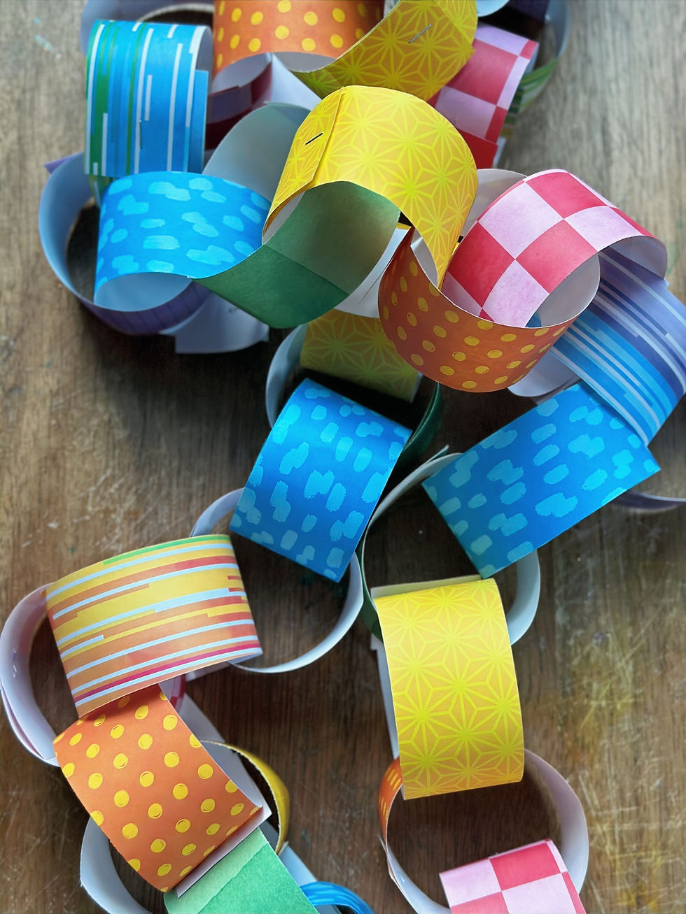 Simple Paper Chain Countdown (A Visual Way to Help Kids Understand Time)