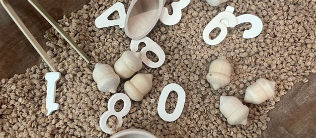 Apple Pie Sensory Play