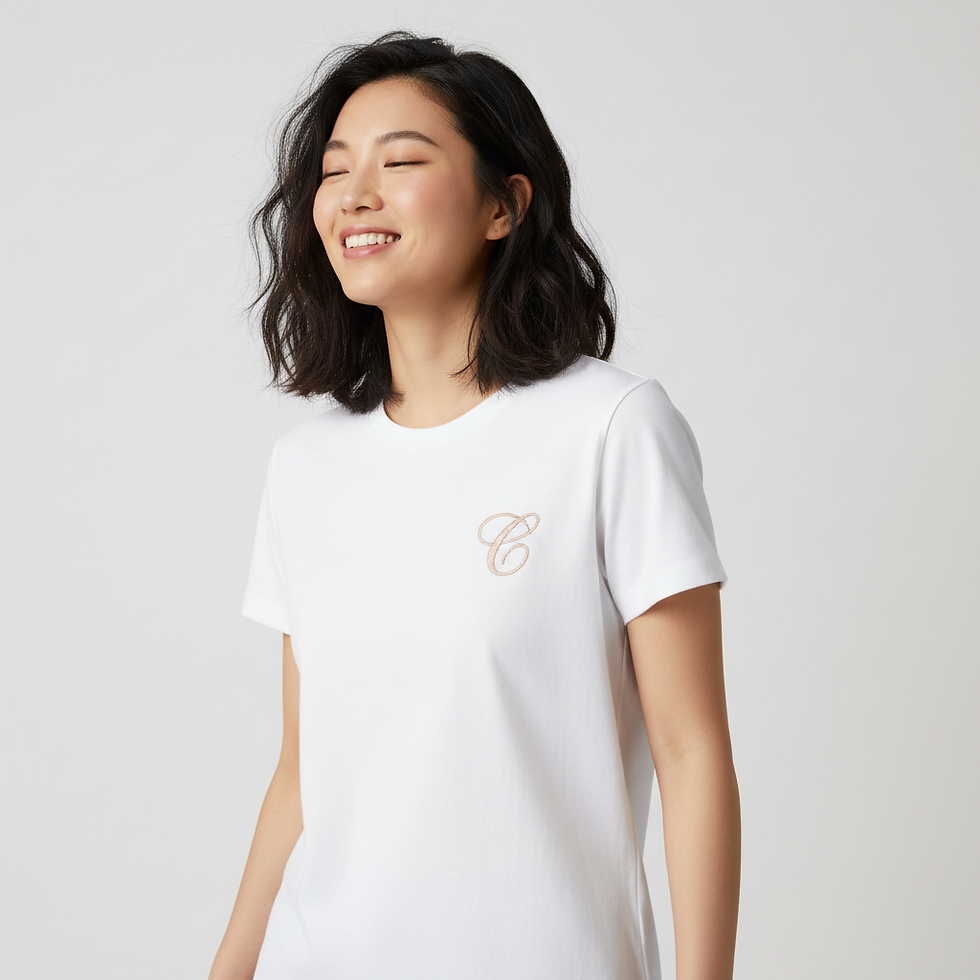 Custom Initial Tee
