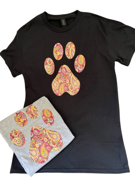 Adult Paw Print Tee