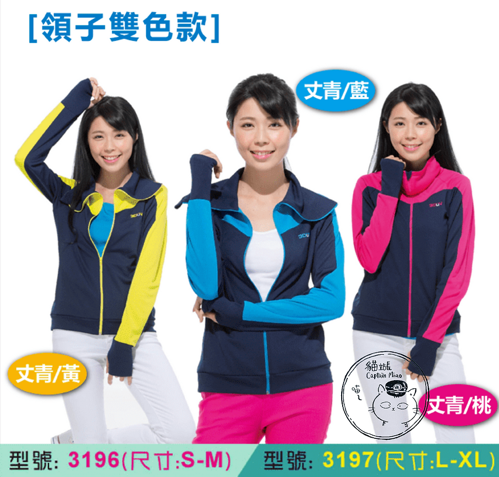 縮圖：多功能專利防曬外套 (台灣製)