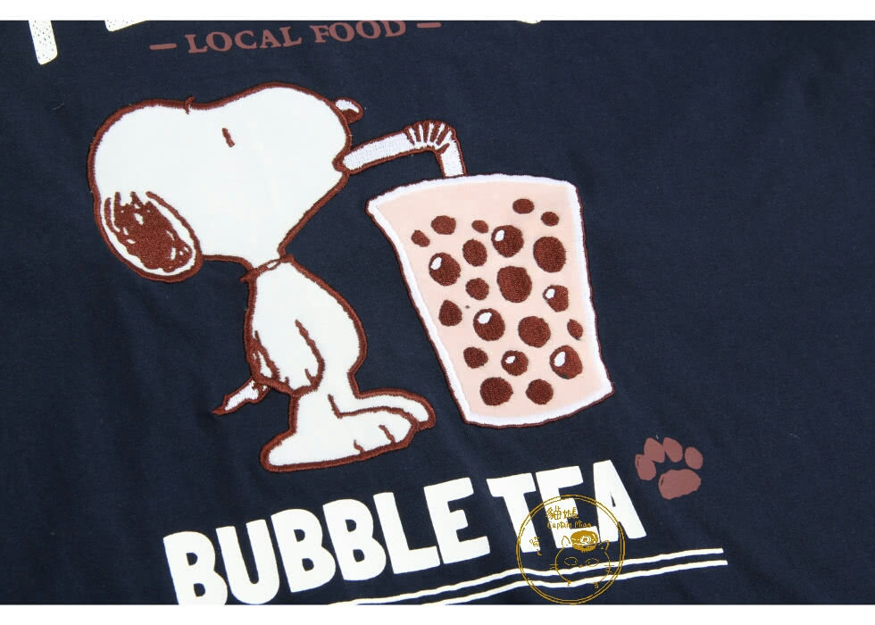 縮圖：【SNOOPY】台灣限定-史努比 男版短袖圓領T(附帆布袋)