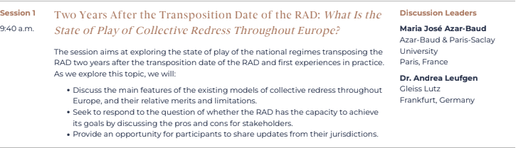 extrait du programme