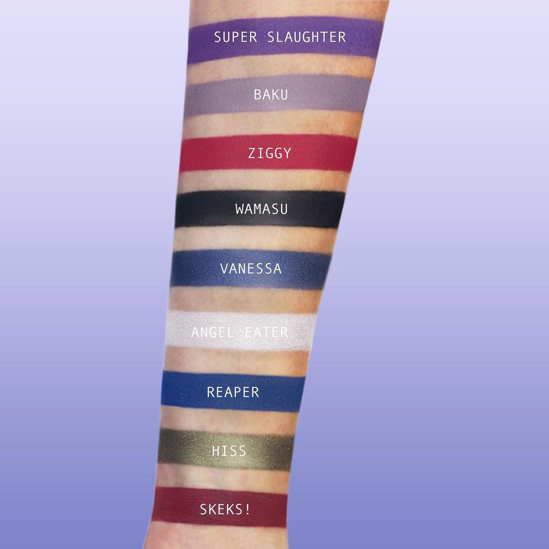 Готична палетка тіней Sinister Sweet від Cult Candy