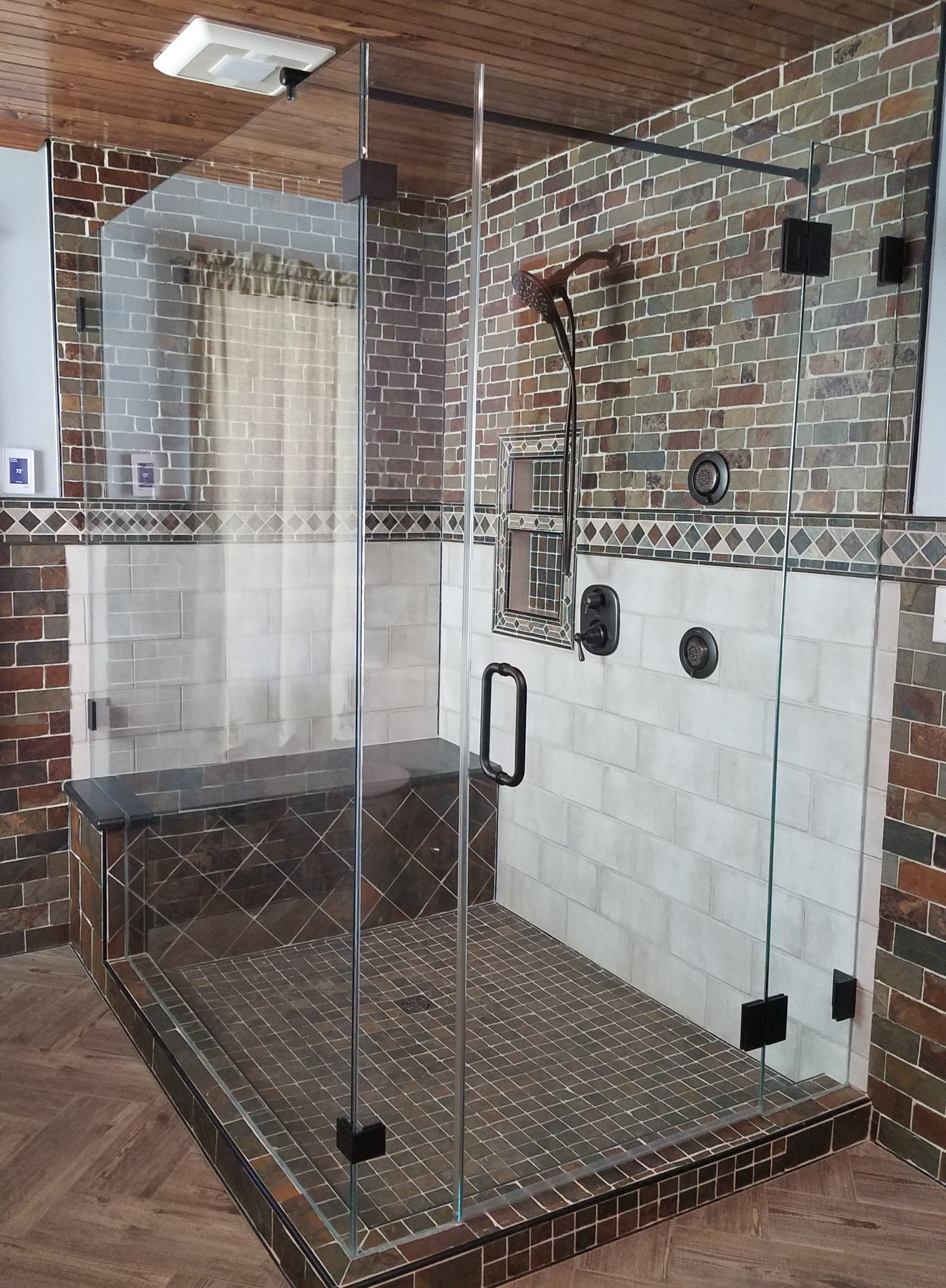 Shower Doors Tub Enclosures Roanoke Virginia Custom Frameless