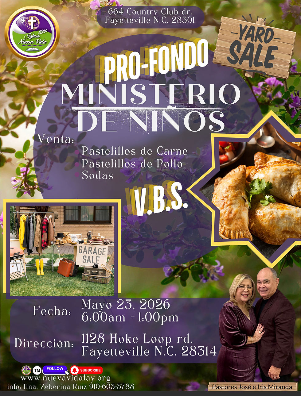 Yard Sale/Pro-V.B.S.
