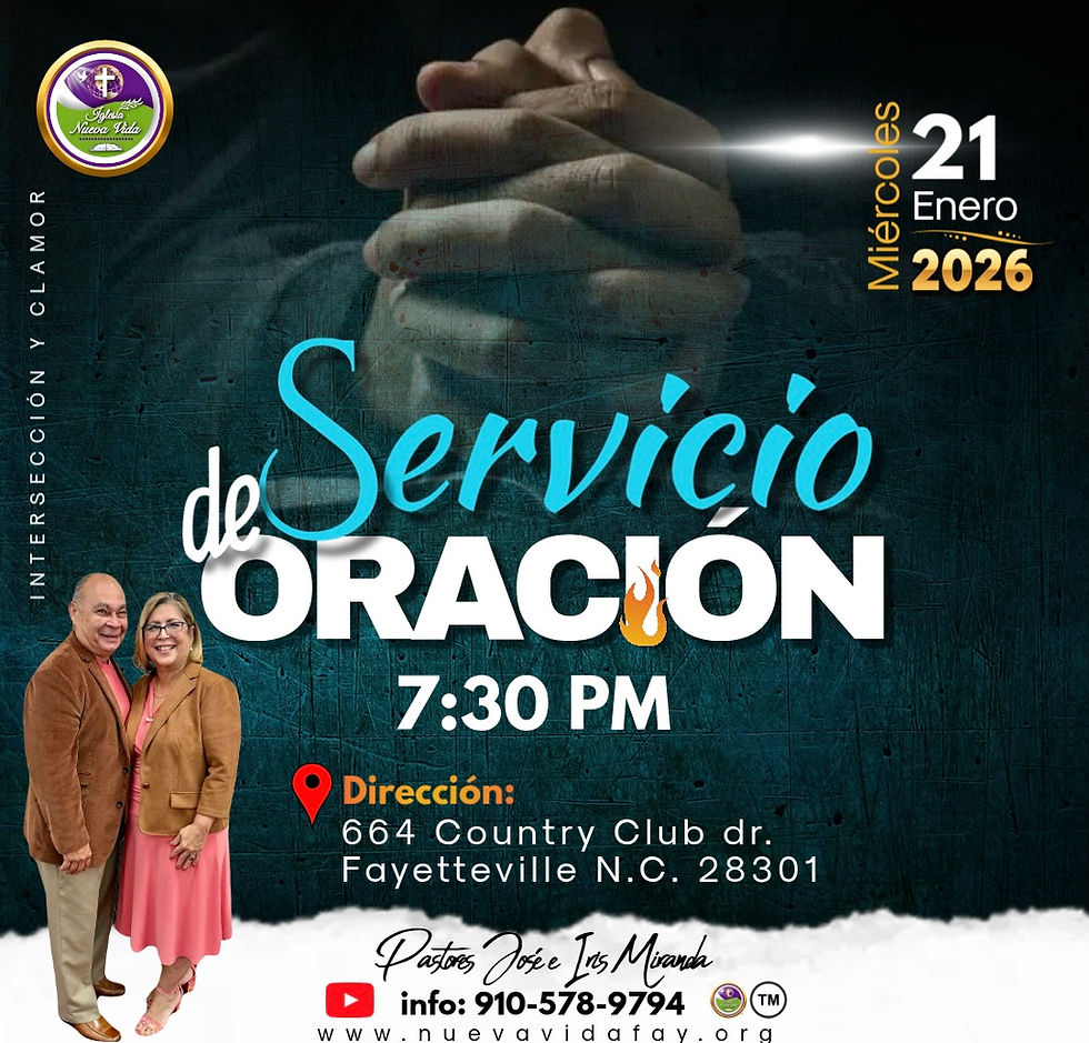 Servicio de Oración 