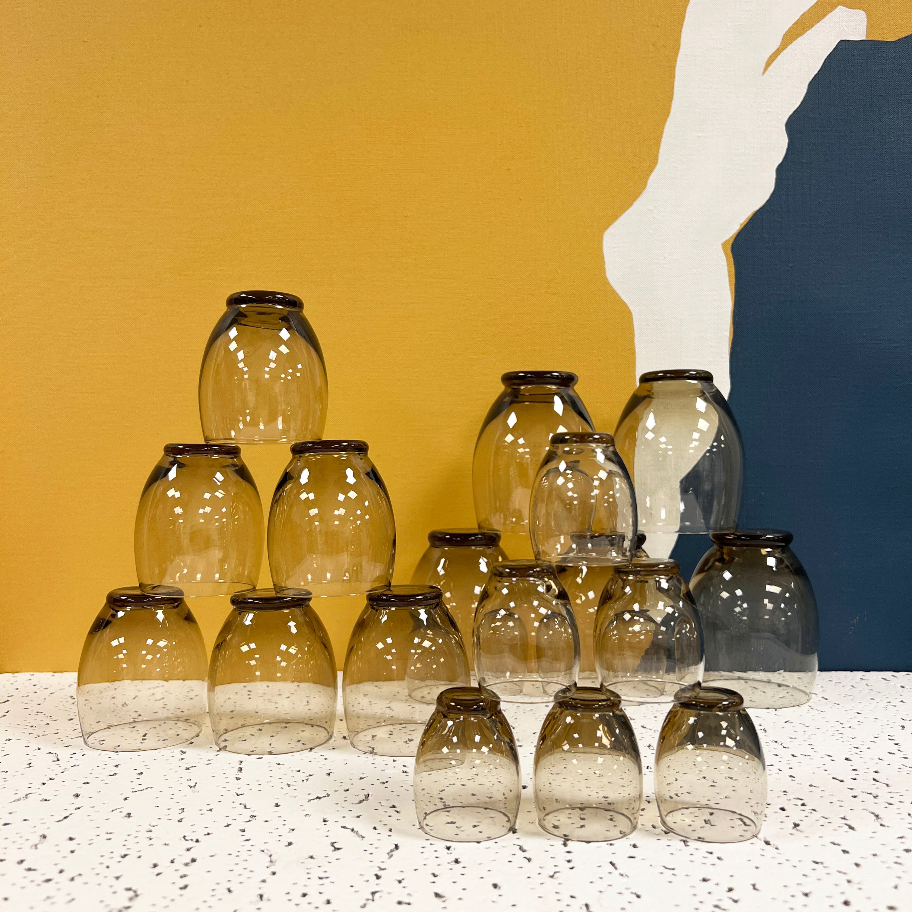 Service de verres années 1950