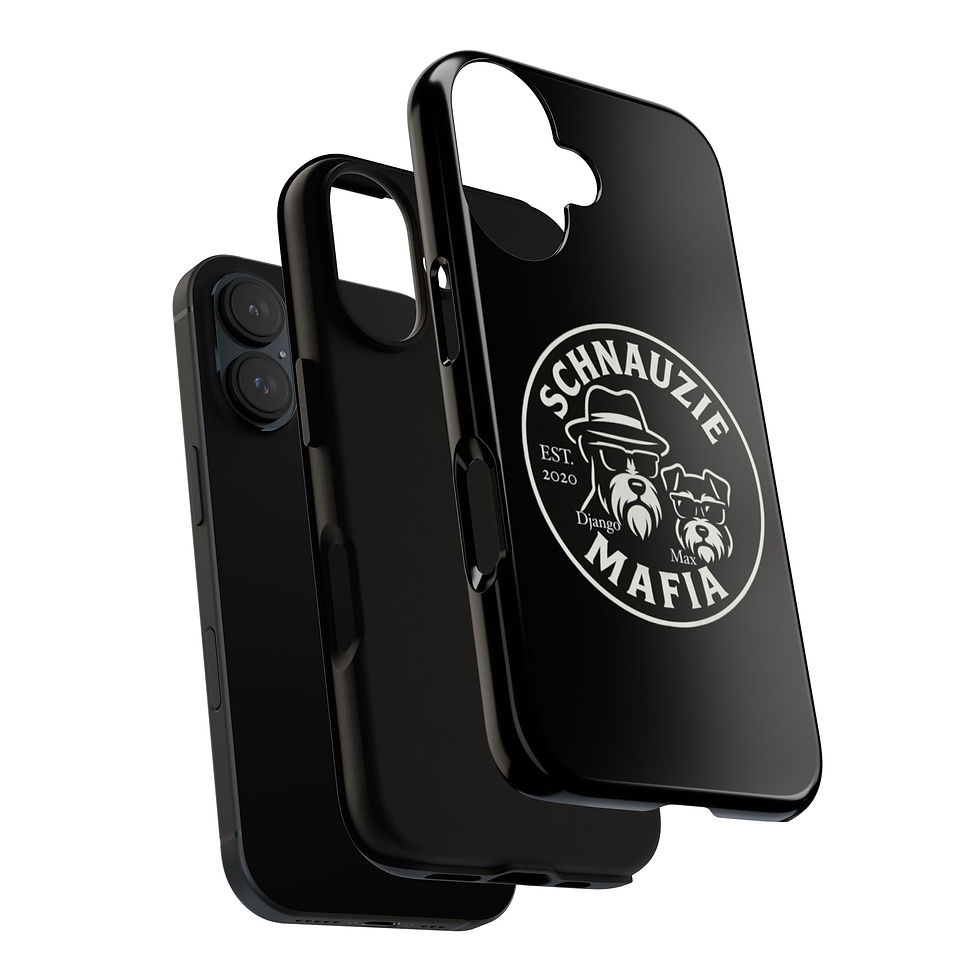 Thumbnail: Phone Case - Take THE SCHNAUZIE MAFIA Everywhere You Go