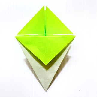 3D Flower Garbera Origami_3