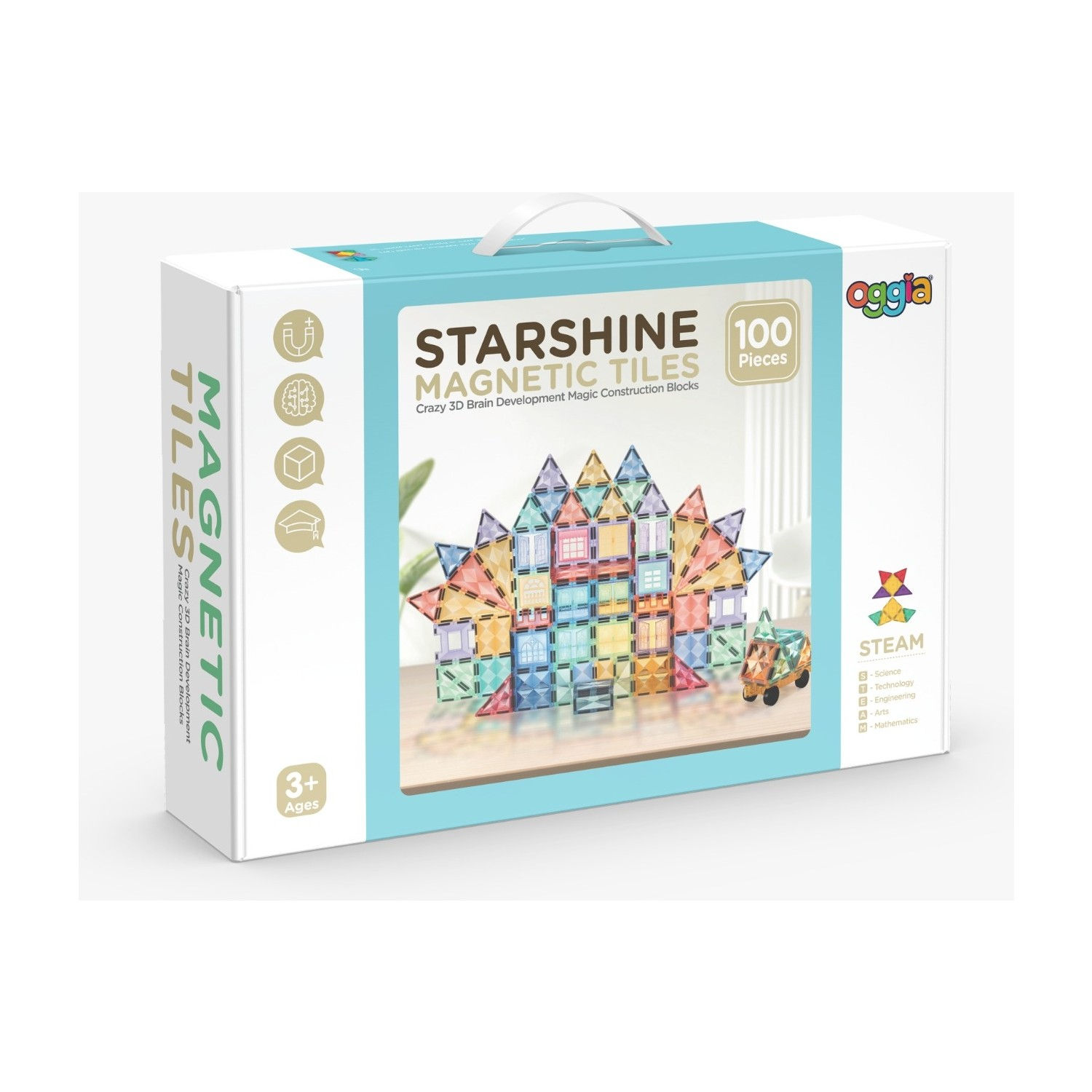 Oggia Starshine 100 Parça Manyetik Oyun Seti