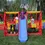Küçük resim: King Kids Sevimli Teddy Kaydıraklı Salıncak Set B