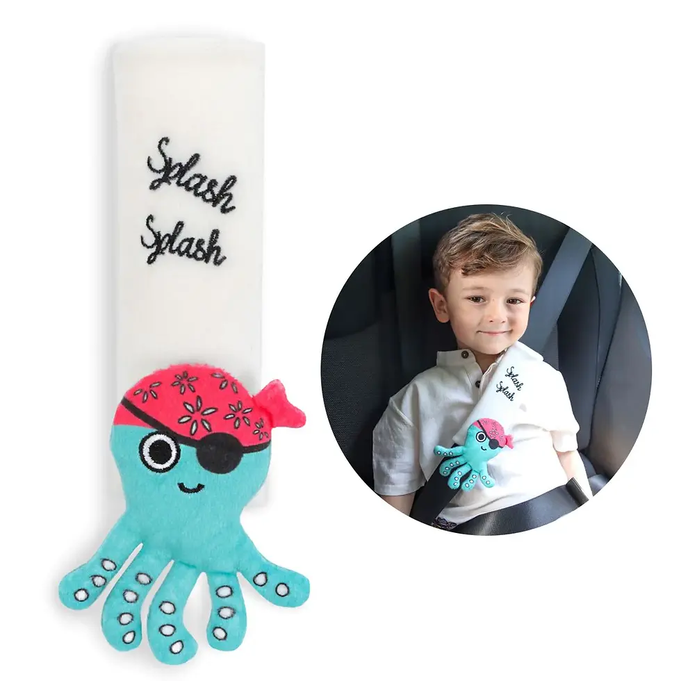 Milk&Moo Denizci Ahtapot Emniyet Kemeri Aksesuarı