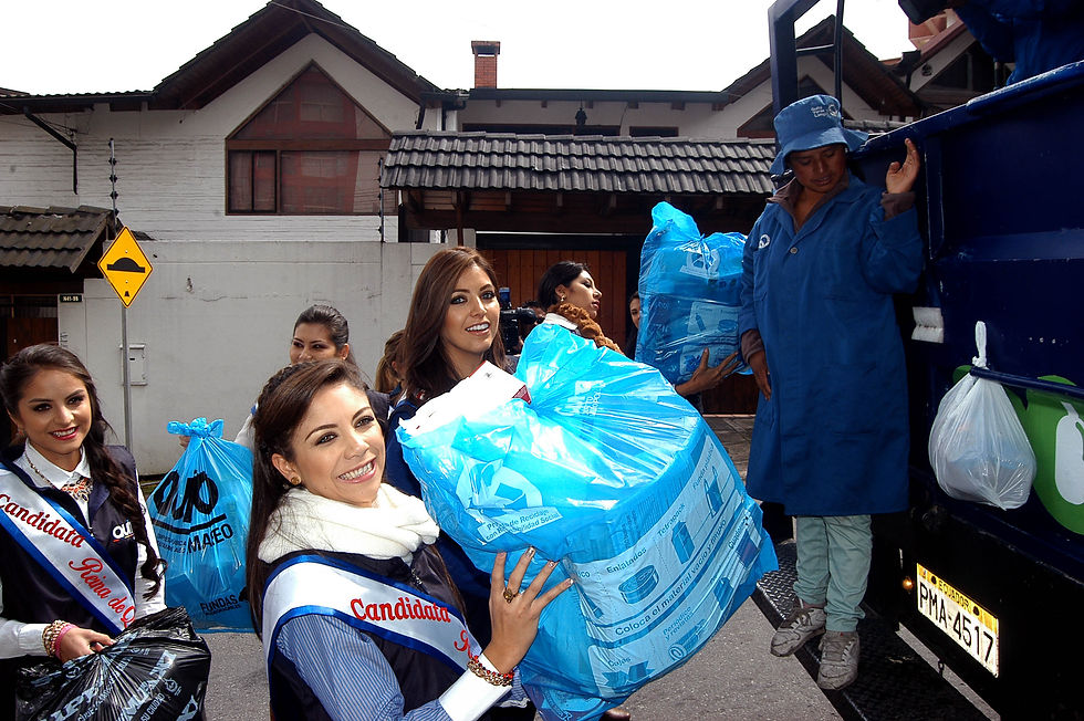 LAS CANDIDATAS A REINA DE QUITO