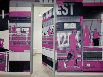 Treuhaus Wandgestaltungen Westbahnhof