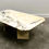 Thumbnail: Vintage Pink and Gray Marble Coffee Table, Italy. 1980s