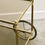 Thumbnail: Vintage Brass Drinks Trolley or Bar Cart, 1960s France.