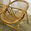 Thumbnail: Mid-Century French Riviera Rattan Lounge Chairs – Pair – 1960s Organic Design