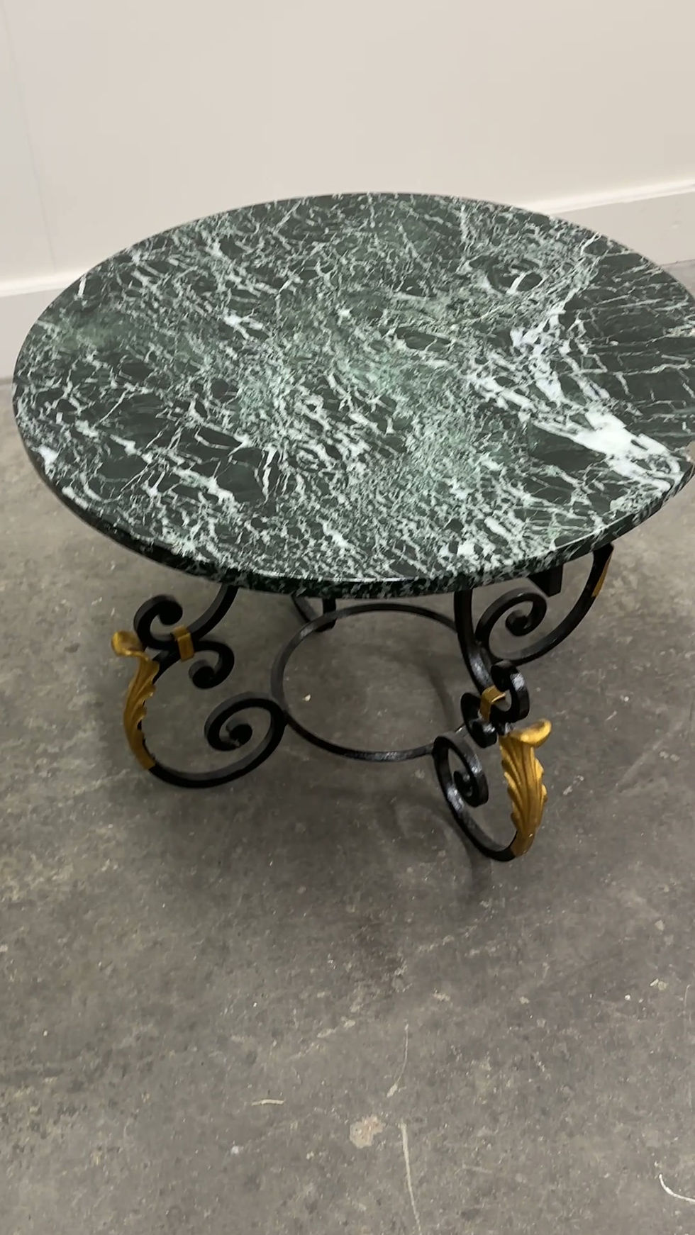 Thumbnail: French Neoclassical Revival coffee table with Hollywood Regency influence, 1970s