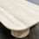 Thumbnail: Vintage Rectangular Travertine Coffee Table with rounded Corners, 1970s