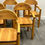 Thumbnail: Rainer Daumiller Dining Room Arm Chairs in Solid Pine, 1970s, Denmark Set/6