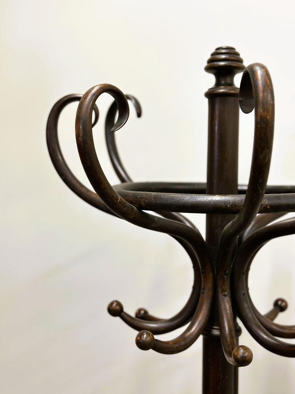 Thumbnail: Art Nouveau Bentwood Large Coat Stand by Thonet. Vienna, 1879-1887