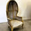 Thumbnail: Antique French Louis XV Style Double Caned Balloon Porter Chair circa 1930s.