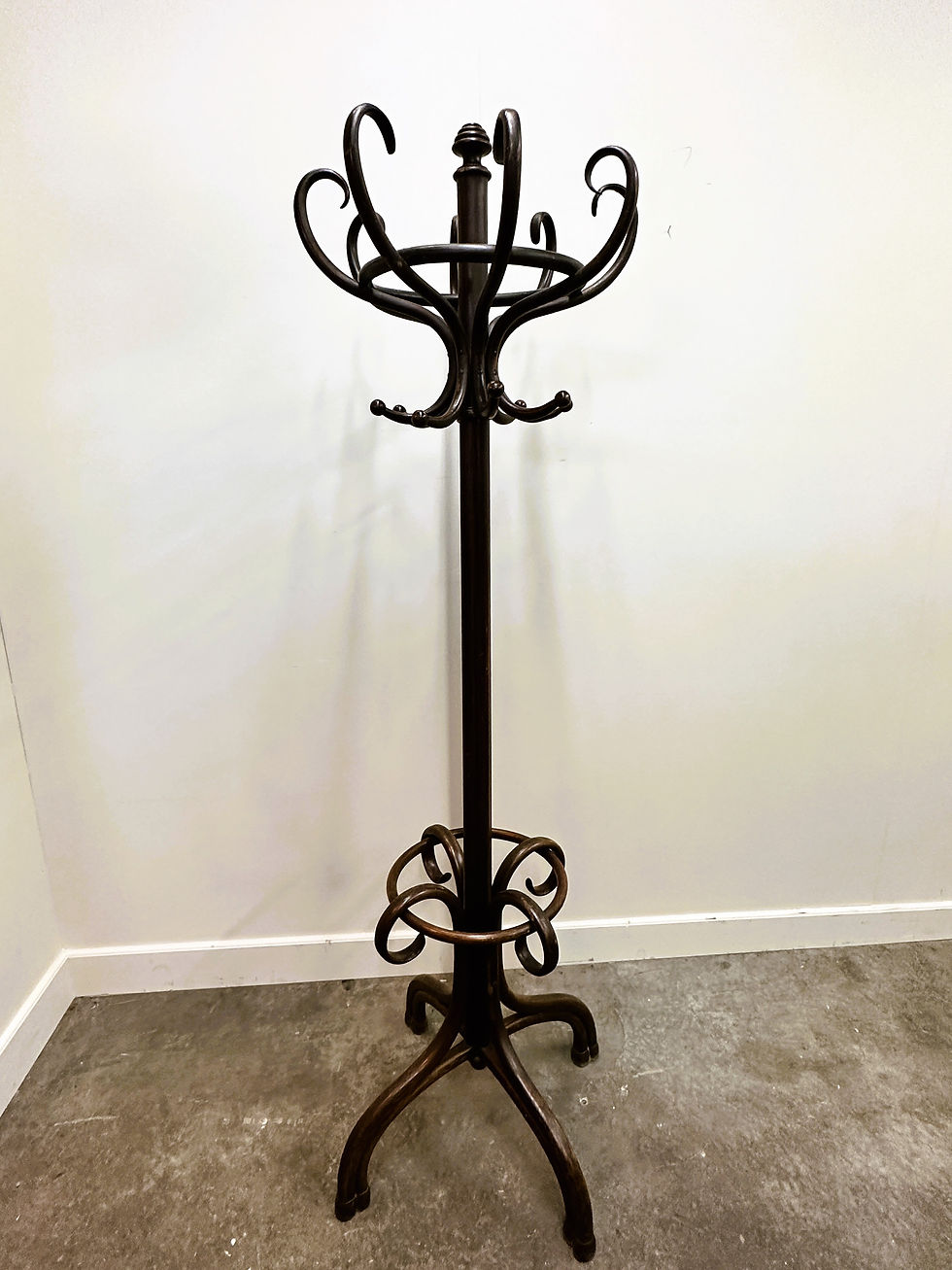 Thumbnail: Art Nouveau Bentwood Large Coat Stand by Thonet. Vienna, 1879-1887