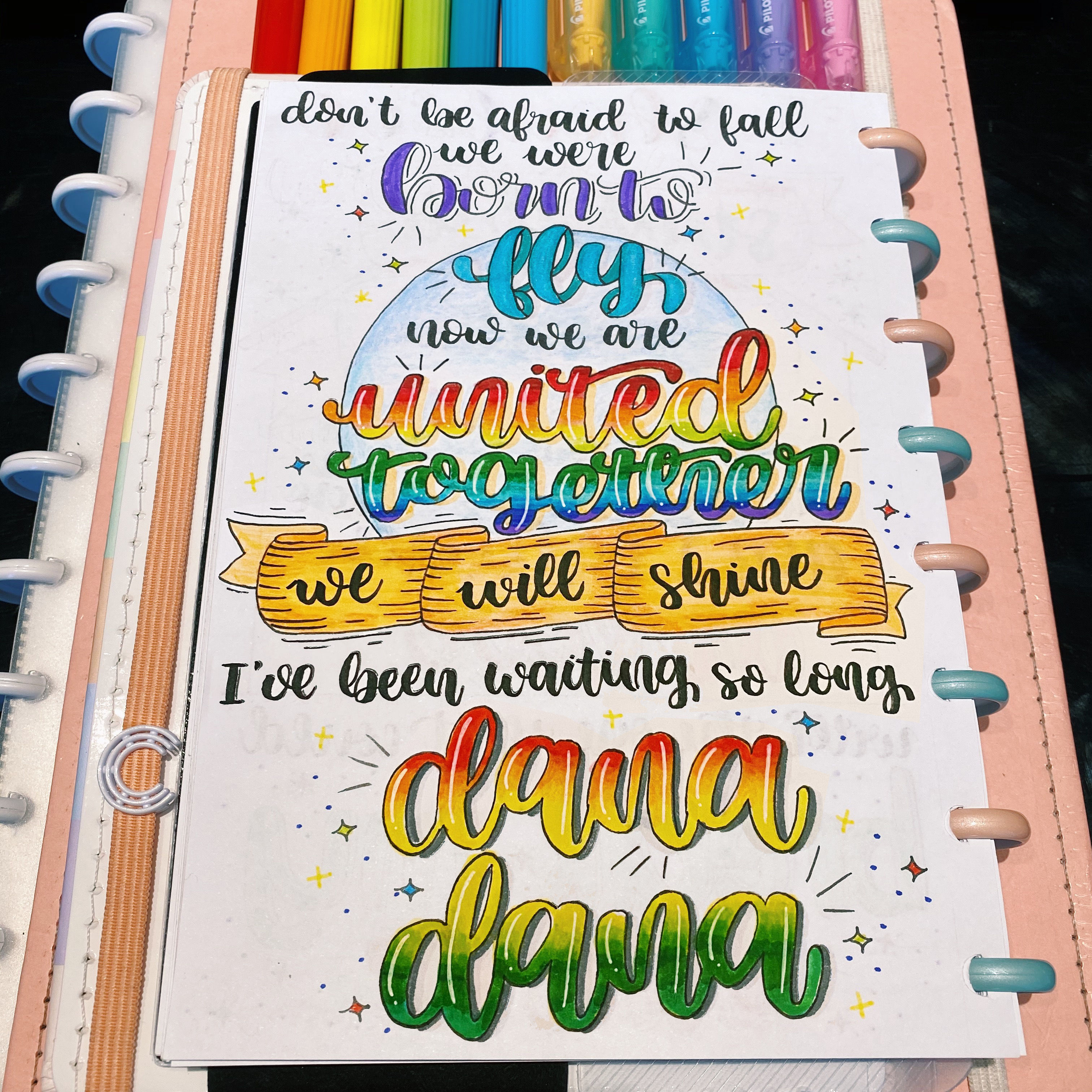 Lettering Dana Dana A5