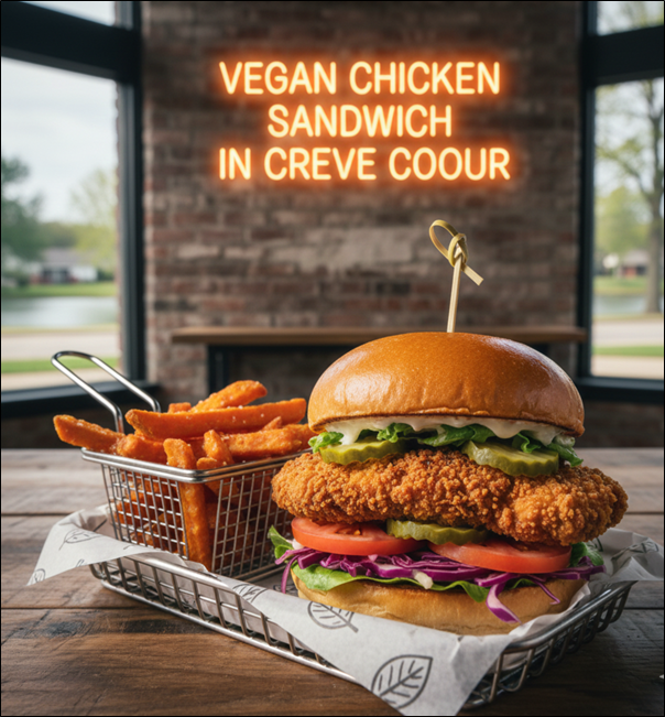 Where to Find the Best Vegan Chicken Sandwich in Creve Coeur: Top Local Picks