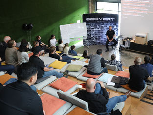 Geover team gather together for strategy week