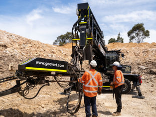 Geovert high reach drill