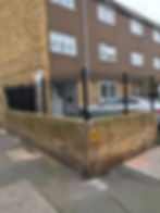 railings fitted in eastend of london