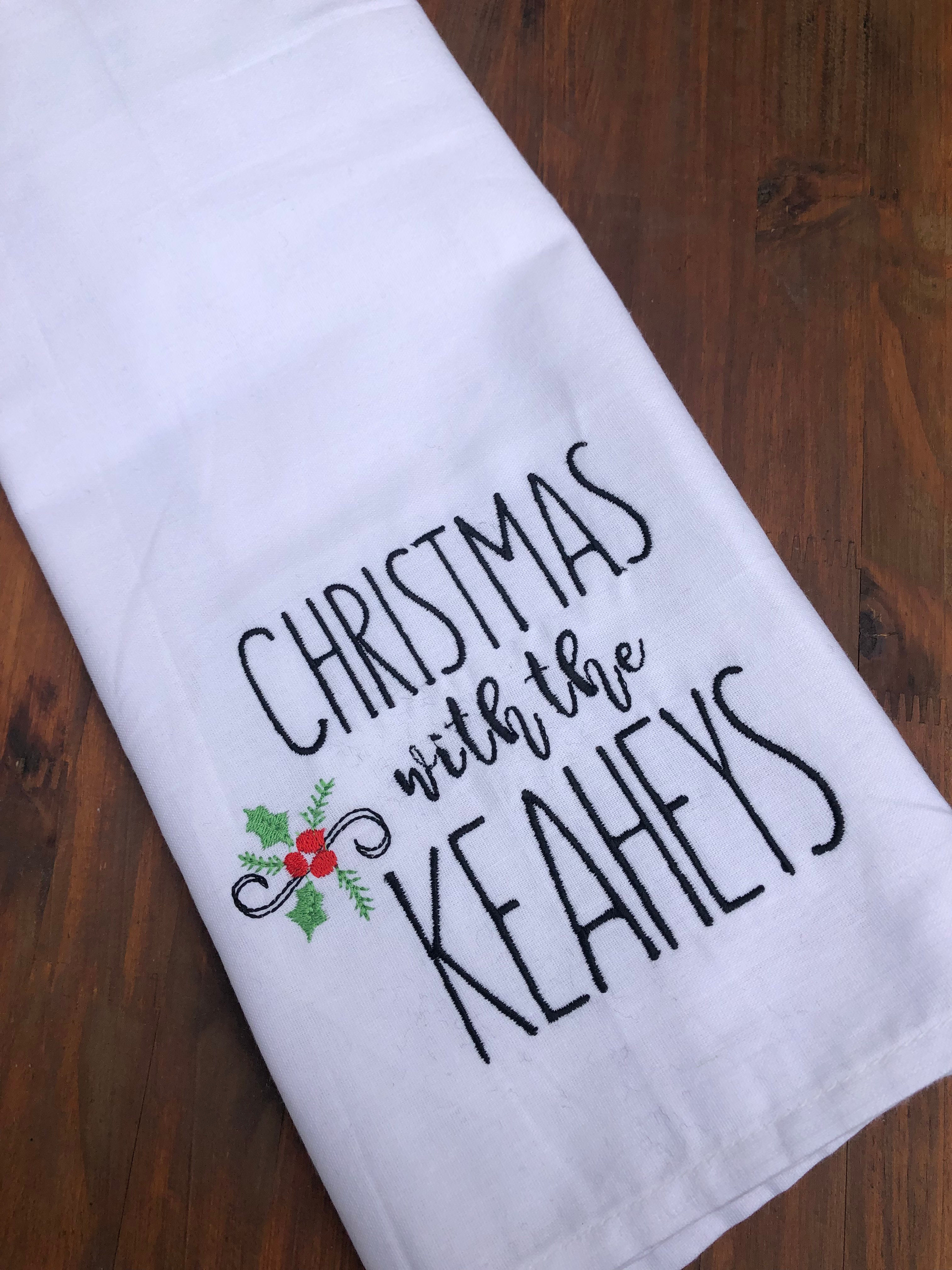 Christmas with the... Kitchen Tea Towel