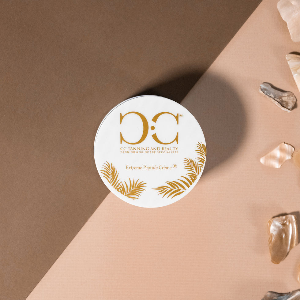 CC Peptide Tanning Crème© 100ml & 200ml Sun* Sunbed Topical Potion.