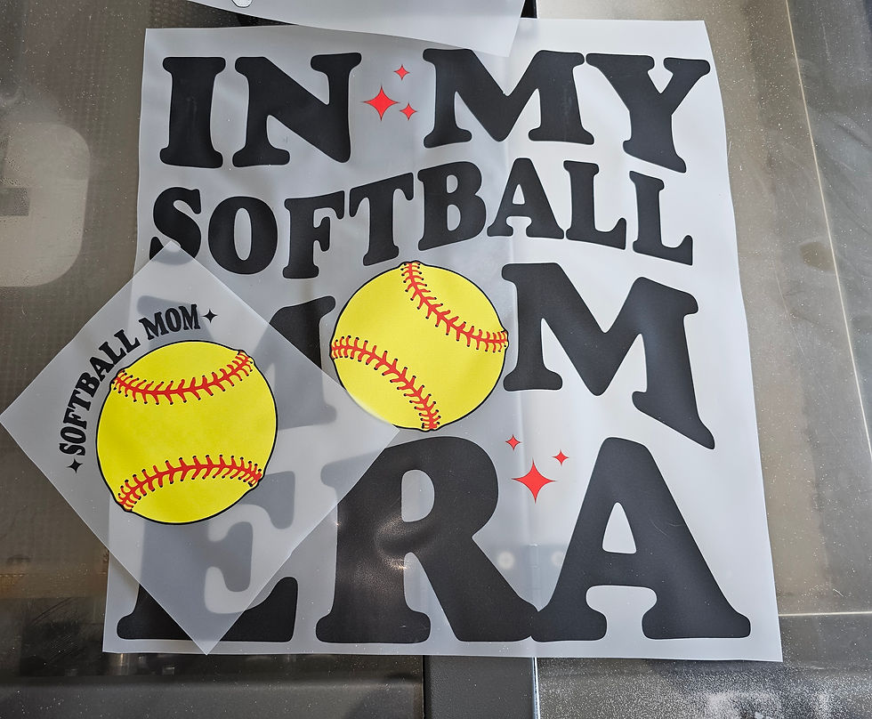 Thumbnail: In my softball mom era DTF Transfer