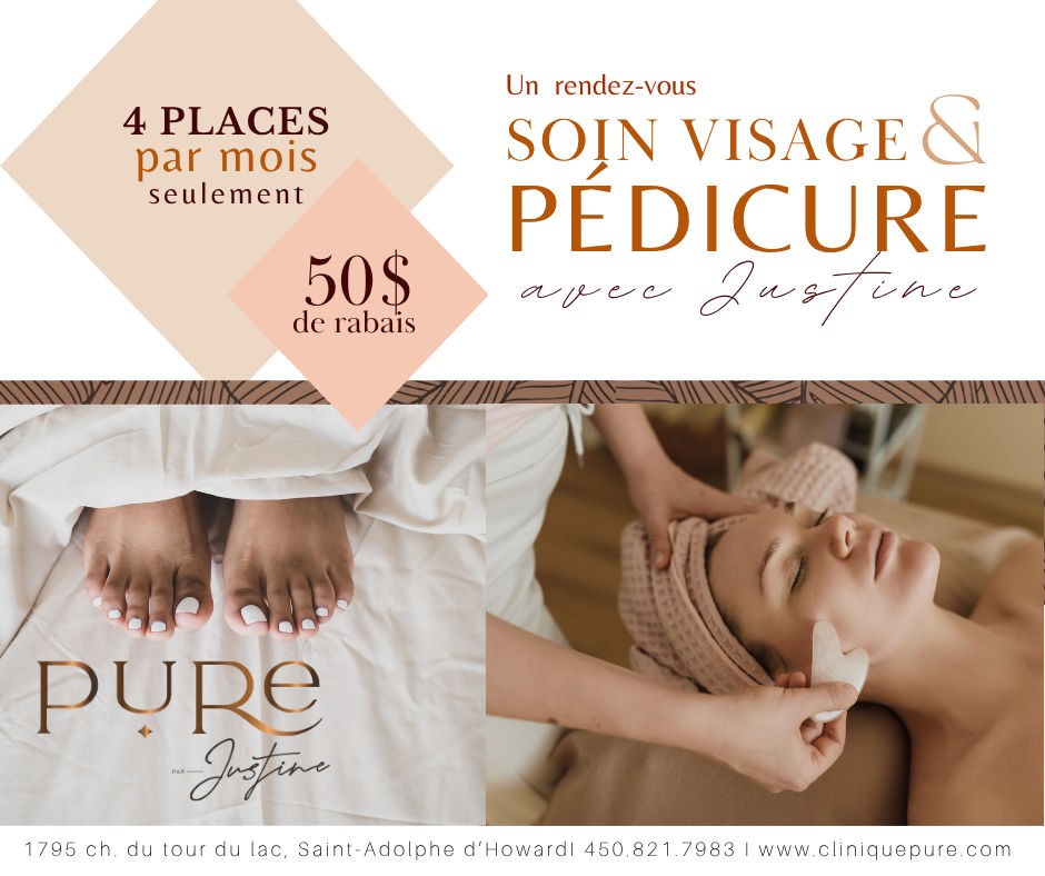Duo- soin visage + Pédicure UV