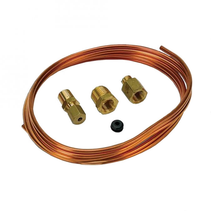 Mechanical Press Gauge Tubing Kit, Copper Line JackHammer Hot Rod