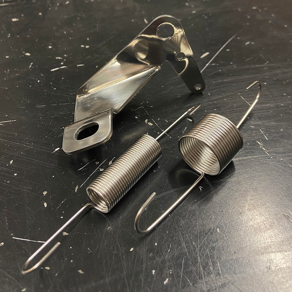 Carburetor Bracket and Throttle Return Springs JackHammer Hot Rod