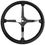 Thumbnail: LimeWorks 15" Leather 3-Bolt Sprint Steering Wheel, Solid 4-Spoke
