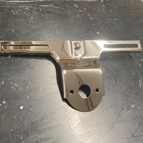 2831 Model A License Plate Bracket (Polished Stainless Steel