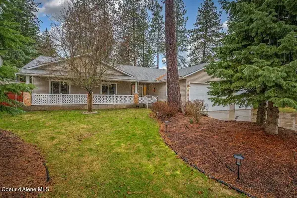 House around trees