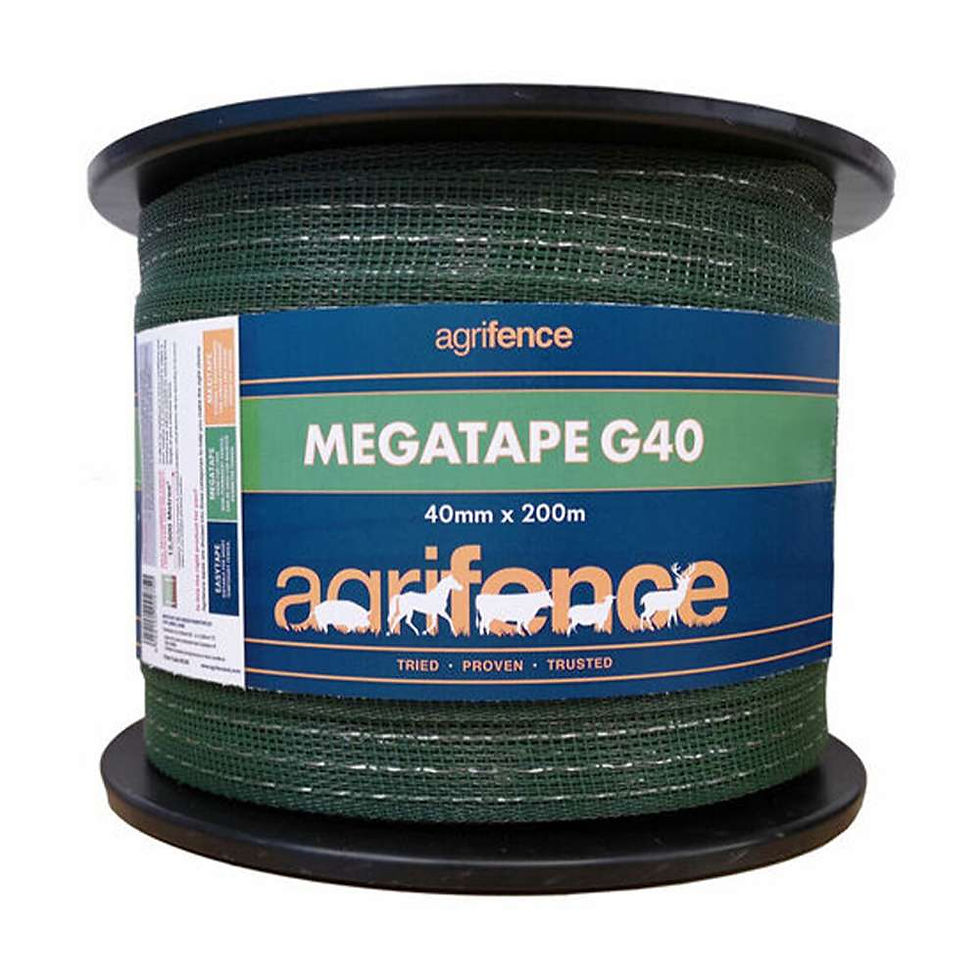 Agrifence MEGATAPE – Green Reinforced 40mm x 200m