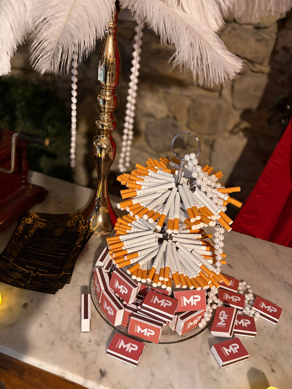 Décoration Événement Gatsby années folles