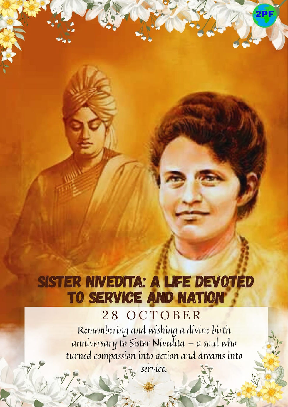 SISTER NIVEDITA: A LIFE DEVOTED TO SERVICE AND NATION.