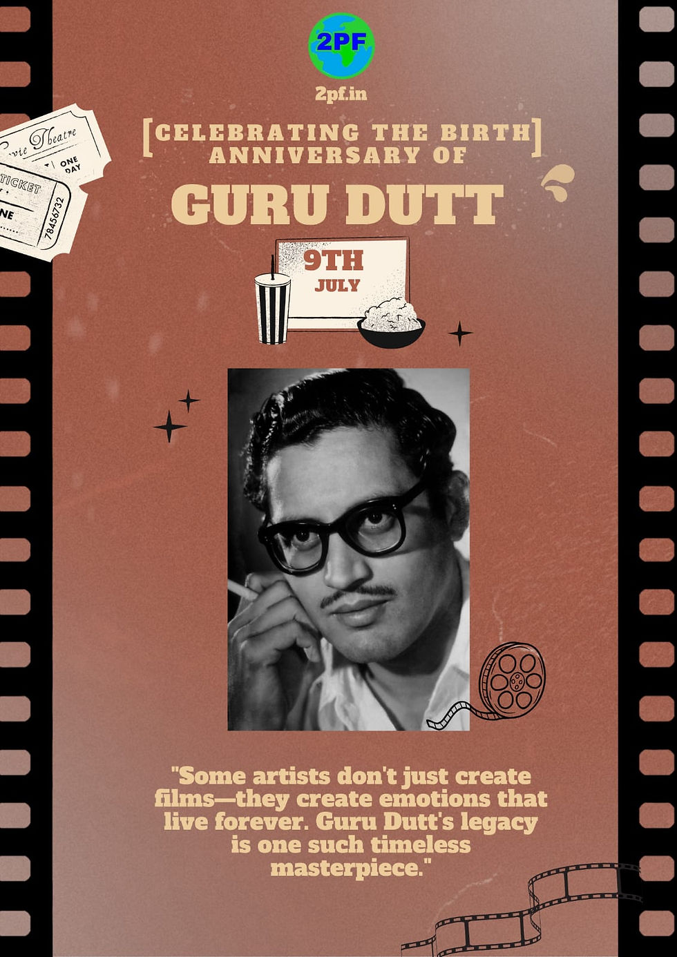 Remembering Guru Dutt: The Timeless Visionary of Indian Cinema
